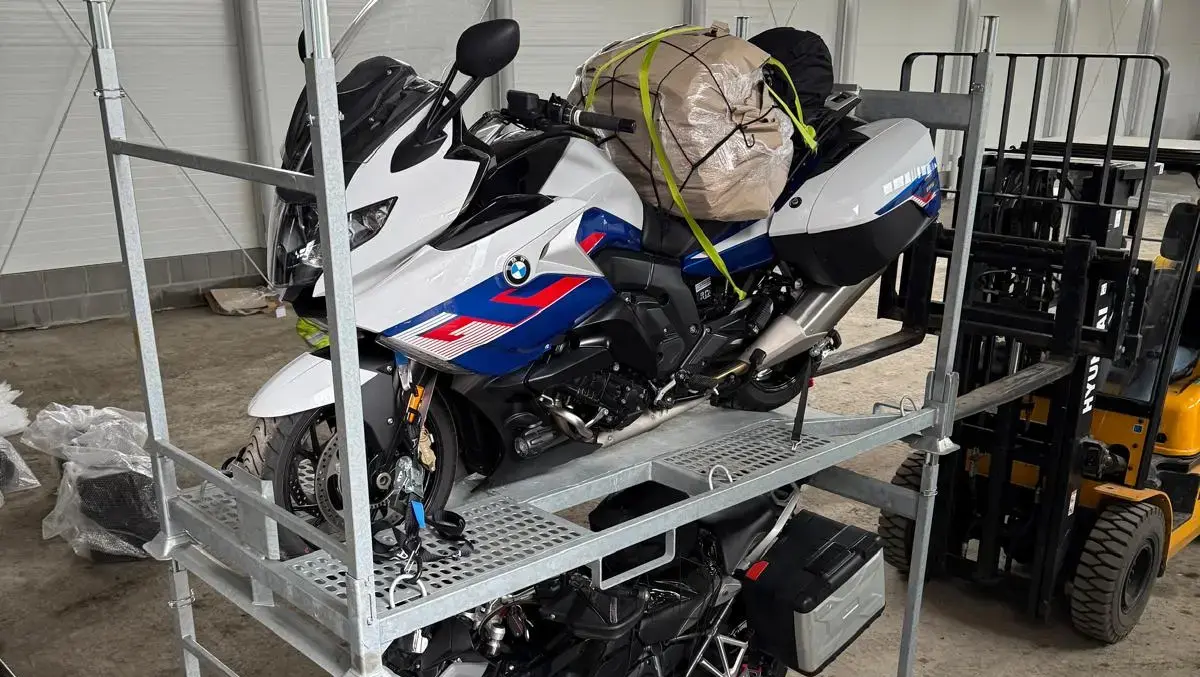 Transport motocykla do Portugalii